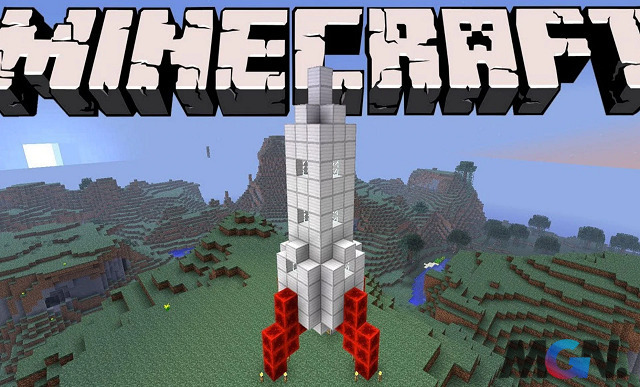 Tàu Tên Lửa trong Minecraft là công trình rất khó để xây dựng