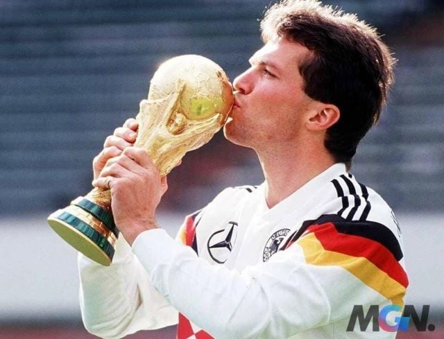Matthaus vô địch cùng tuyển Đức tại World Cup 1990