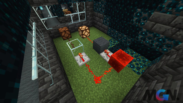 Căn phòng Redstone trong Minecraft