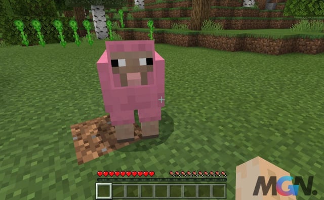 Mob cừu hồng trong Minecraft