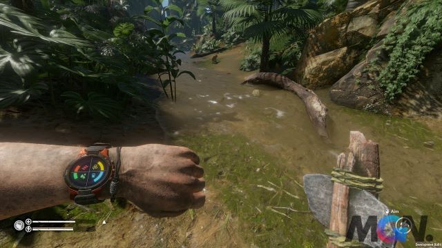 Bản đồ đeo tay trong game sinh tồn
