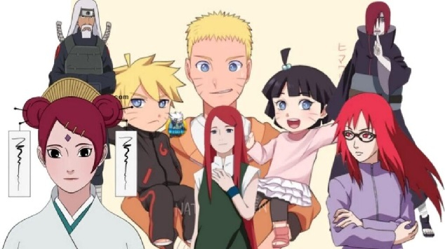Gia đình Uzumaki trong Naruto  