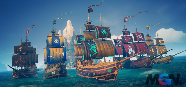 Sea of Thieves là trò chơi phiêu lưu góc nhìn thứ nhất, đặt game thủ trong vai trò của một tên cướp biển