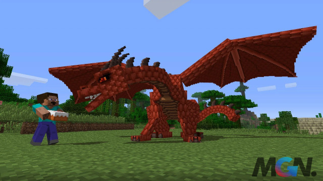 Mob rồng đỏ trong Minecraft