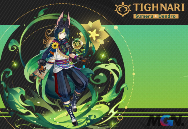 Nhân vật Tighnari trong Genshin Impact