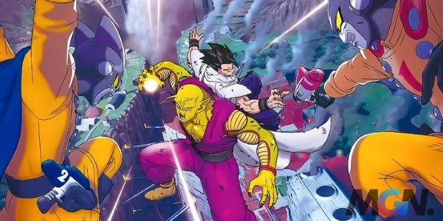 Gohan và Piccolo chiến đấu cùng nhau
