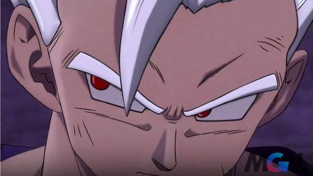 Mắt Gohan có màu giống với Goku ở phiên bản Super Saiyan God
