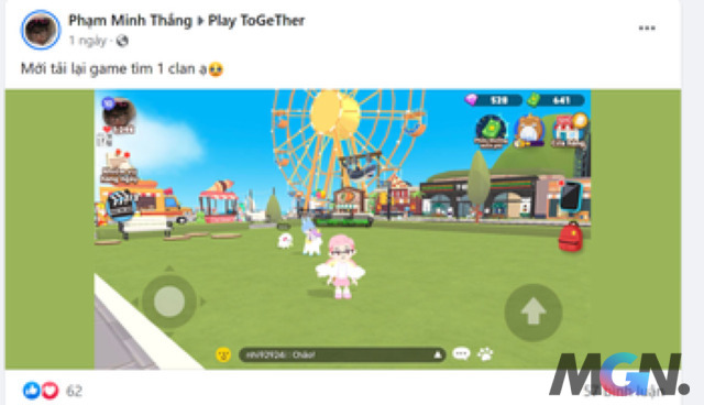 Game thủ Play Together sốt sắng tìm clan