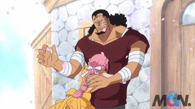 Tuy bị biến thành đồ chơi phần lớn thời gian, nhưng Kyros vẫn là một trong những ông bố tuyệt nhất One Piece