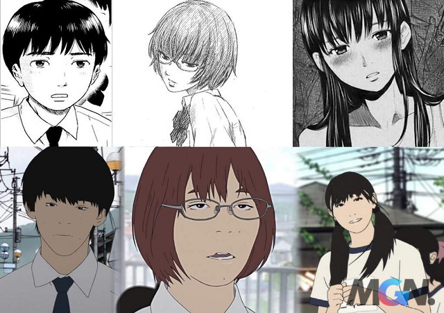 Những Anime có nét vẽ hoàn toàn khác biệt Manga