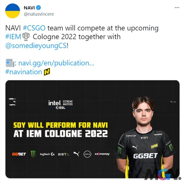CSGO Navi thông báo sdy vẫn sẽ thi đấu tại IEM Cologne