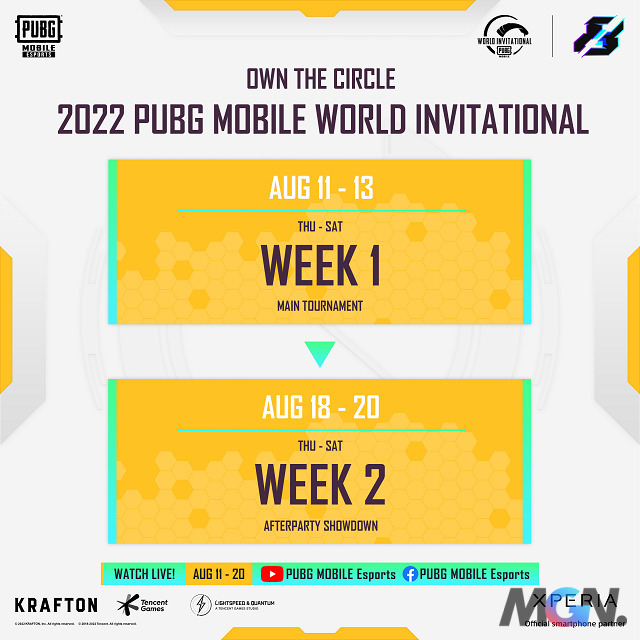 Giải đấu PUBG Mobile Pro League 2022 được chia thành 2 giai đoạn 