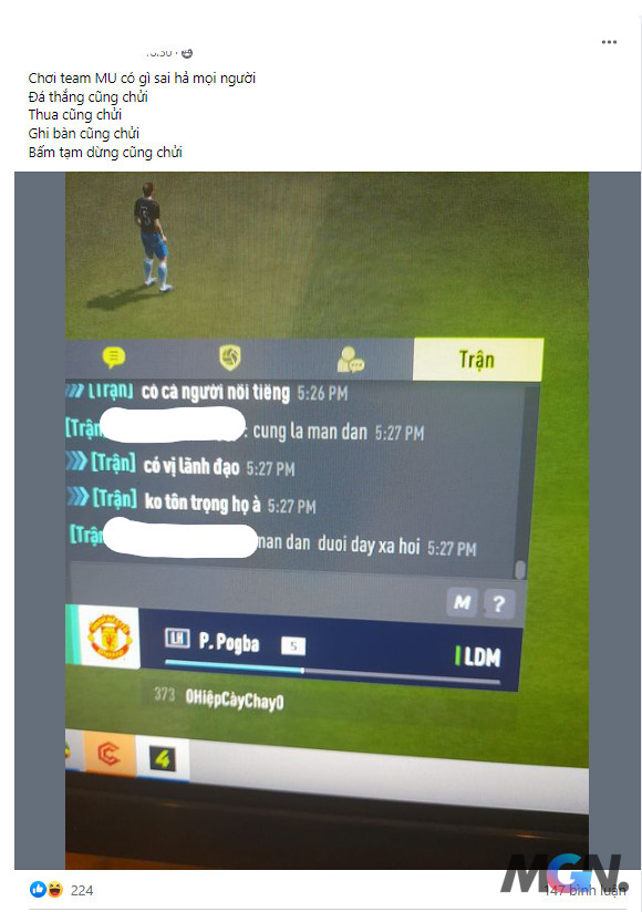FIFA Online 4 đội hình Manchester United Mu