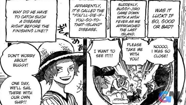 Shanks đã truyền lại ý chí tìm kho báu One Piece cho Luffy