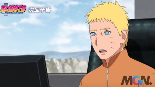 Naruto đang phân vân rằng giữa hai trách nhiệm mà anh phải đảm nhận trong tập 257 của Boruto