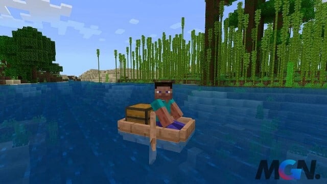 Minecraft Chiếc thuyền