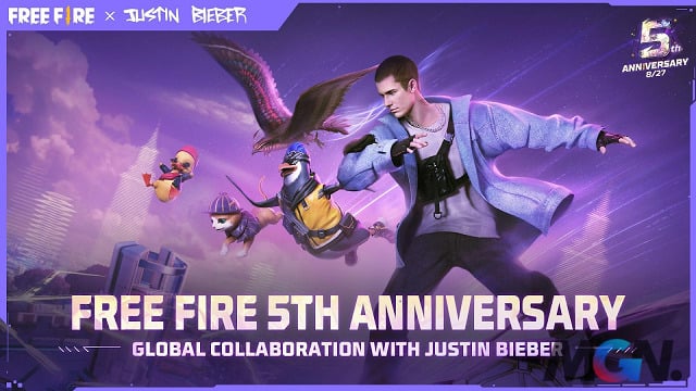 Một trong những sự kiện 'nóng' nhất những ngày vừa qua chắc chắn là dự án hợp tác giữa Free Fire với nam ca sĩ nổi tiếng Justin Bieber