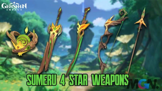 Vũ khí rèn Sumeru trong Genshin Impact