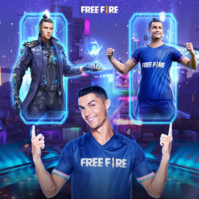 Không chỉ hợp tác với Justin Bieber, Free Fire từng được Ronaldo nhắc trên sóng VTV 5