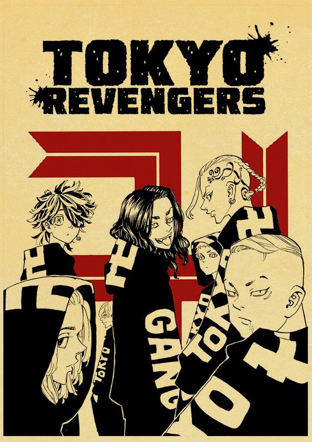 Dàn soái ca trong Tokyo Revengers trông rất ngầu