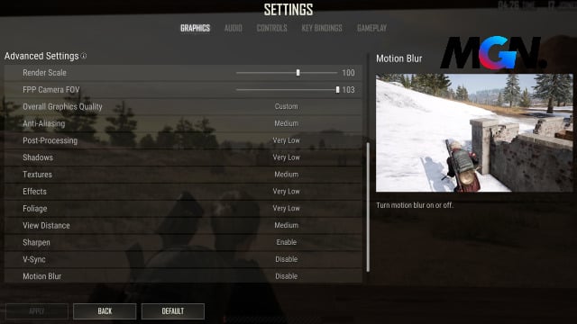 Tiết lộ một số settings của Proplayer