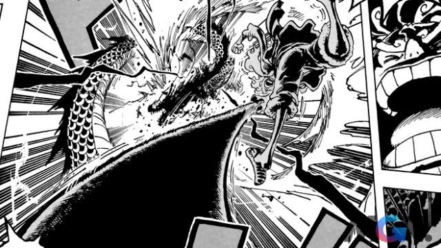 Luffy đã dùng cơ thể cách điện của mình để dùng sấm sét tấn công Kaido trong One Piece