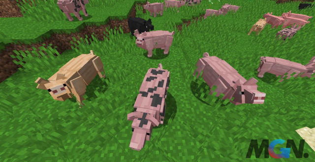 Mod Better Animal Models trong Minecraft