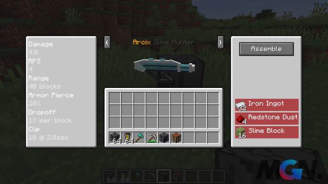 Mod Flytre’s Gun trong Minecraft