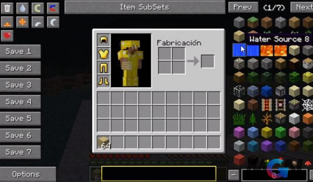 Mod Not Enough Items trong Minecraft