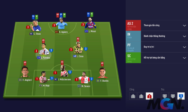 Đội hình FIFA Online 4 gameplay 8.0 mới nhất