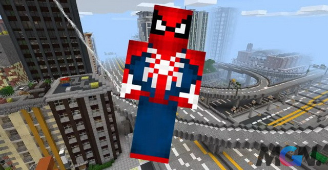 Khi download và set up bản mod (miễn phí) này, game thủ Minecraft được quyền bay nhảy, lượn lờ qua các tòa nhà cao chót vót ở New York