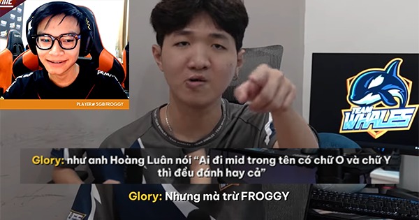 Froggy phản đòn Glory và Hoàng Luân