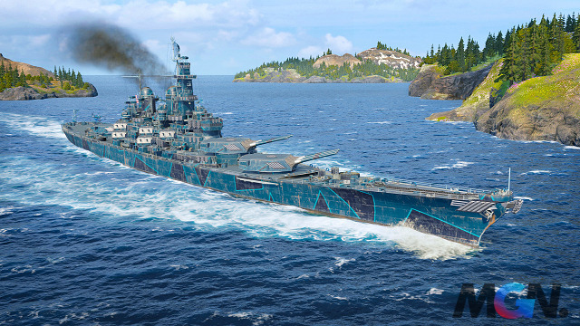 World of Warships mang nhiều nét tương đồng với gameplay của WoT, điểm khác duy nhất là chiến trường trên biển