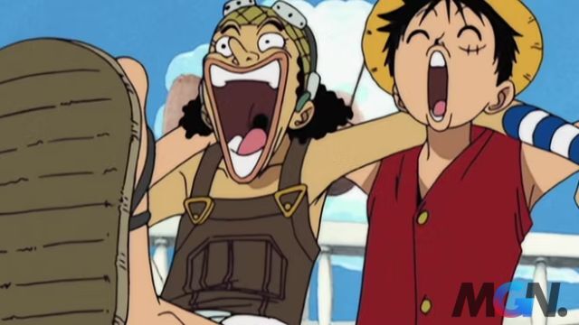 Sự kết hợp của Luffy và Usopp luôn luôn mang lại tiếng cười cho One Piece