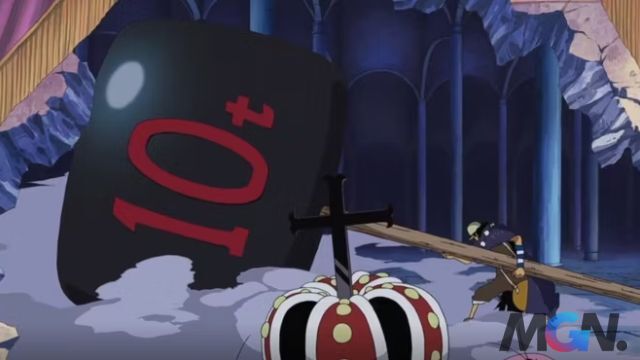 Usopp đã đánh bại Perona chỉ nhờ vào một cây búa đồ chơi trong One Piece
