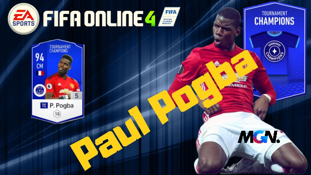 Pogba hiện đang là sự lựa chọn hàng đầu tuyến giữa MU trong FIFA Online 4