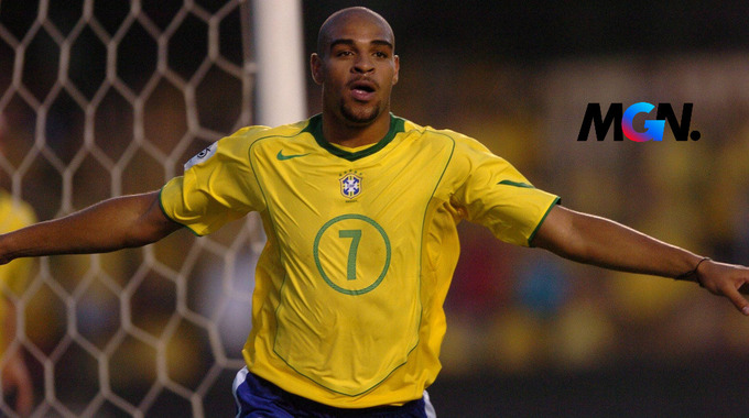 Adriano là vua bóng đá lỡ bước của Brazil