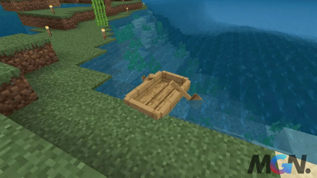 Trao đổi thuyền lấy ngọc lục bảo trong Minecraft