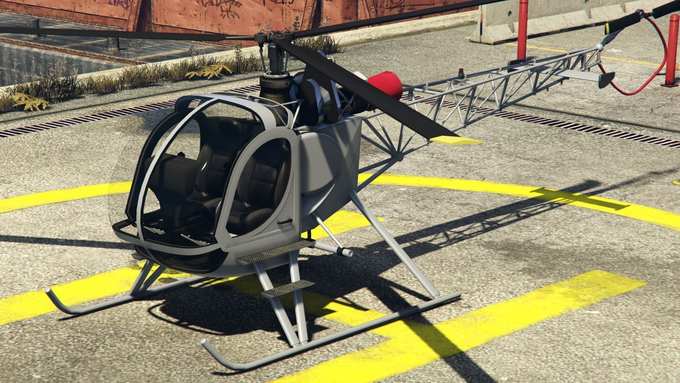 Sparrow là máy bay trực thăng nhanh nhất trong GTA Online