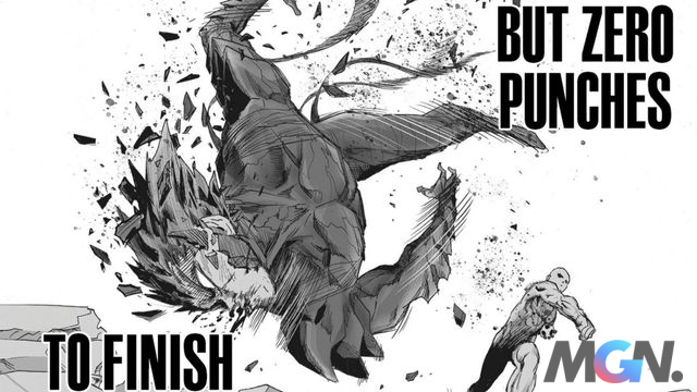 Cú đấm 'không đấm' được xem là mạnh nhất mà Saitama đã thực hiện trong One Punch Man