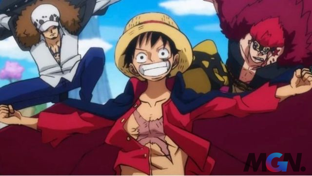 One Piece chap 1057 có tiêu đề là 'kết thúc'