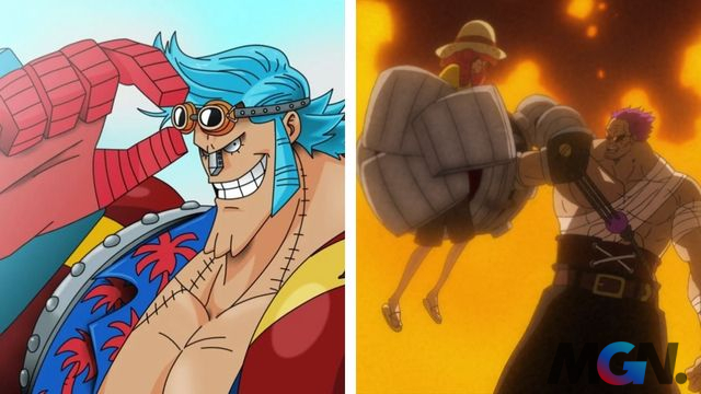 Như phản diện Z, Franky có thể tạo được giáp đá biển độc nhất vô nhị trong One Piece