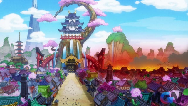 Như được miêu tả trong One Piece thì Wano quốc có vô số khí hậu khác nhau