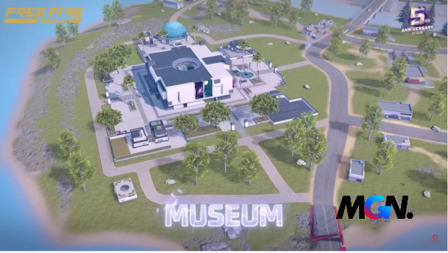 Bảo tàng tại map mới Free Fire 