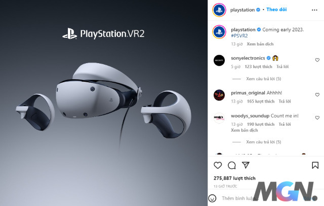 Sony chính thức xác nhận thời điểm ra mắt của PlayStation VR2 - PS VR2