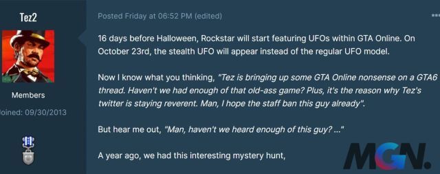 Leaker uy tín tuyên bố, Rockstar Games sẽ thông báo về GTA 6 vào dịp lễ Halloween tin đồn