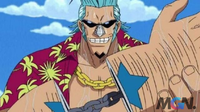 Trước time-skip, Franky được tác giả tiết lộ rằng anh là người thay quần áo nhiều nhất trong One Piece