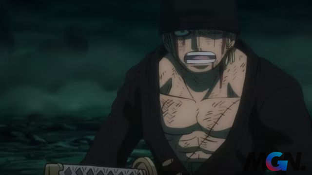 Chiếc áo đen của Zoro tại Onigashima cho thấy anh đang trong tâm thế một hoàn toàn khác của One Piece