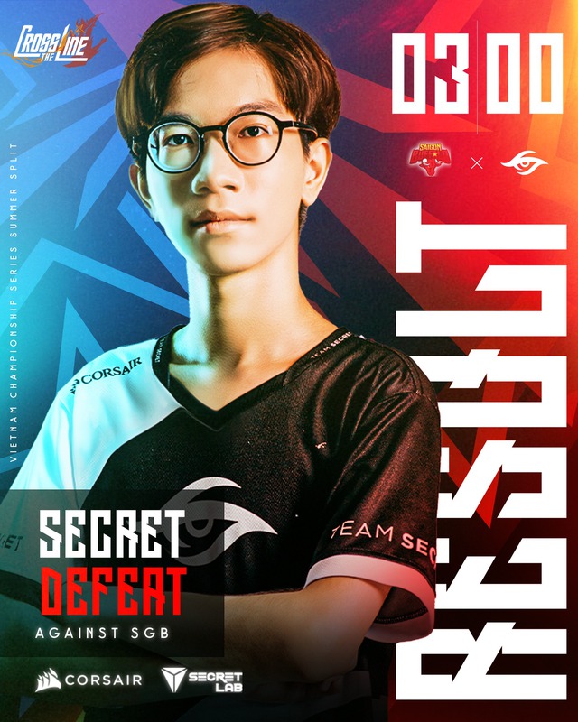 Team Secret đã thất bại ngay trong trận đầu tiên của vòng loại trực tiếp VCS Mùa Hè 2022