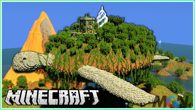 Khu rừng trên không trong Minecraft